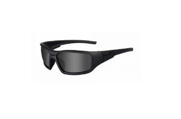Image of Wiley X Censor Progressive Prescription Sunglasses, Matte Black Frame, SSCEN08PR