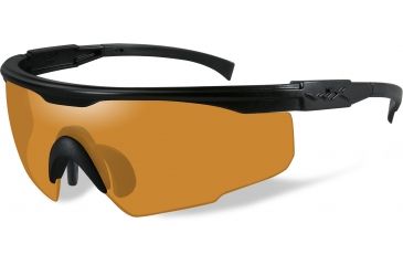 Image of Wiley X PT-1 Sunglasses - 3 Lens Package - Smoke Grey, Clear, Light Rust / Matte Black Frame PT-1SCL