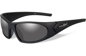 Image of Wiley X Romer 3 Advanced Sunglasses - Matte Black Frame w/ 2 Lens Package (Smoke Grey, Clear) 1004