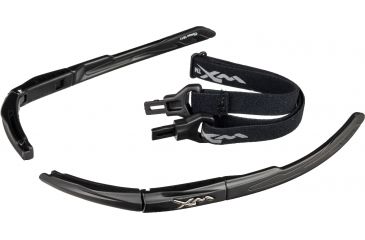 Image of Wiley X Saber Advanced Replacement Parts - Matte Black Frame Only w/accessories, No Lens, 306F