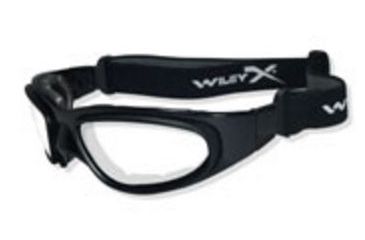 Image of Wiley X SG-1 Replacement Parts - Matte Black Frame w/ 1 Pair Lens Gaskets *NO LENS* SG-1FP
