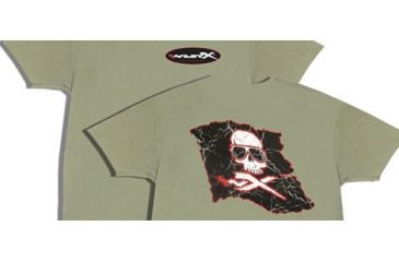 Image of Wiley X Pirate T-Shirt with Short Sleeve, Green