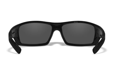 Image of Wiley X Slay Sunglasses, Matte Black Frame, Captivate Pol Grey Lens, ACSLA14