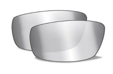 Image of Wiley X Sleek Replacement Lens,Silver Flash Smoke Grey CCSLESF