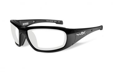 Image of Wiley X WX Boss Replacement Parts - Matte Black Frame Only w/accessories, No Lens, CCBOS04F