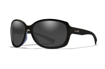 Image of Wiley X WX Mystique - Captivate - Polarized Grey/ Gloss Black Frame,  ACMSQ08
