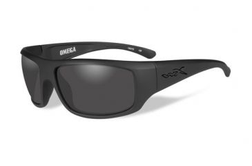 Image of Wiley X WX Omega Bifocal Prescription Sunglasses, Matte Black Frame, ACOME07FBI