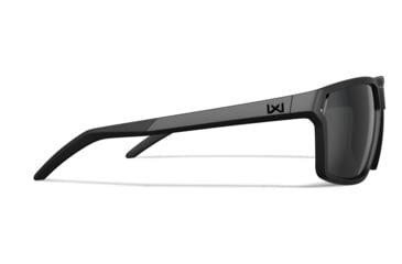 Image of Wiley X WX Sierra Sunglasses, Matte Black Frame, Sierra Captivate Grey Lens, AC6SRA01