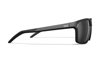Image of Wiley X WX Sierra Sunglasses, Matte Black Frame, Sierra Captivate Pol Black Mirror Lens, AC6SRA05