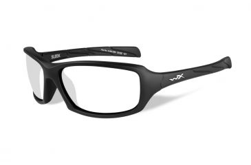 Image of Wiley X WX Sleek Replacement Parts - Matte Black Frame Only w/accessories, No Lens, CCSLE02F