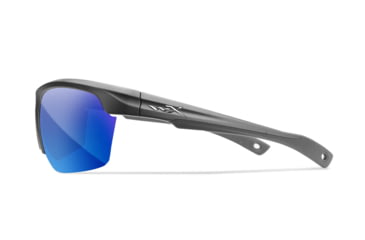 Image of Wiley X YF Swift Sunglasses, Graphite Frame, Blue Mirror Lens, YFSWF09