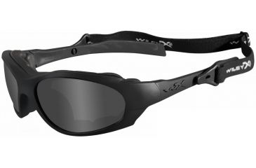 Image of Wiley X Xl-1 Sunglasses - Matte Black Frame - Close-up 292