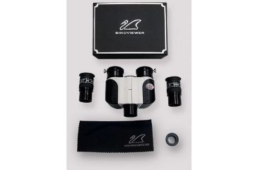 Image of William Optics Binoviewer Package with Pair of 20mm Wide Angle 66 Degree Eyepieces, OCS Barlow, and Case WA-BINO-P