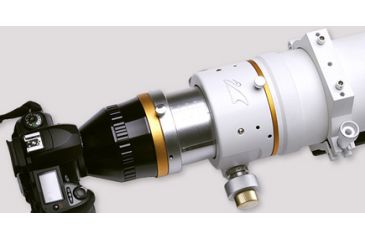 Image of William Optics FluoroStar 110 mm ED Triplet f/7 APO Refractor Telescope FLT110-TMB-O - Connected to a camera