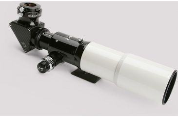 Image of William Optics ZenithStar 66mm SD Doublet APO Refractor Telescope w/ 2 Speed OTA ( White Tube ) with 2'' Dielectric Diagonal ZS66-SD-W-P2