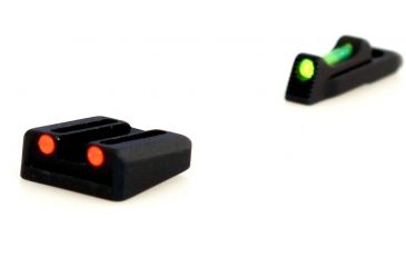 Image of Williams Gun Sight Self Defense Pistol Sights For Taurus PT111, PT140, PT145, PT132, PT138, Green/Red, 70268, EDEMO2