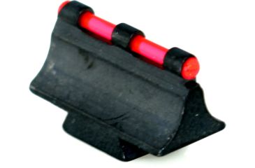 Image of Williams Gun Sight Ace In The Hole Picatinny Scope Rail w/ Fiber Optic Front Sight For Marlin 336, Black/Red 70975