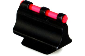 Image of Williams Gun Sight Ace In The Hole Picatinny Scope Rail w/ Fiber Optic Front Sight, Marlin 336, Black/Red, 70975