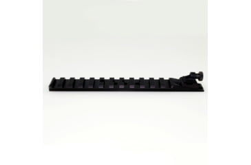 Image of Williams Gun Sight Ace In The Hole Picatinny Scope Rail w/ Fiber Optic Front Sight, Marlin 336, Black/Red, 70975