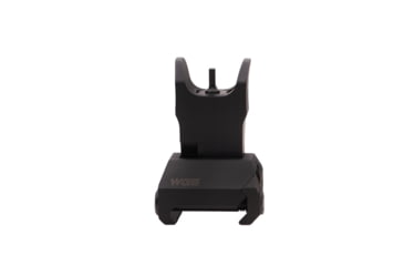 Image of Williams Gun Sight Blackout Picatinny Rail Folding Sight, Front, Black, 675035