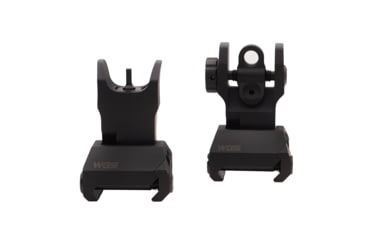 Image of Williams Gun Sight Blackout Picatinny Rail Folding Sight, Set, Black, 655133