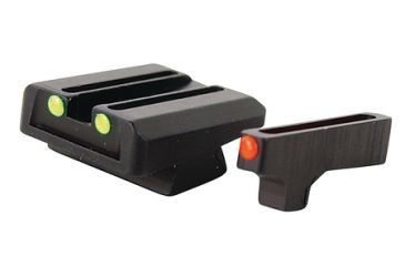 Image of Williams Gun Sight Self Defense Pistol Sights For Ruger P-series, Excludes P-85, Green/Red, 56360