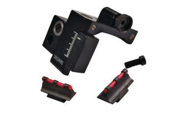 Image of Williams Gun Sight FP Fire Sight Set, Marlin 336, Black/Red, 70282