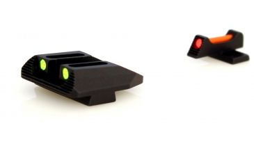 Image of Williams Gun Sight Self Defense Pistol Sights For Springfield XD, XDM, Green/Red, 70272