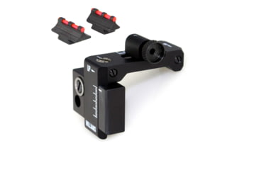 Image of Williams Gun Sight FP Fire Sight Set w/.343m &amp; .343n, Winchester 94/Side drilled Marlin 36, Black/Red, 63331