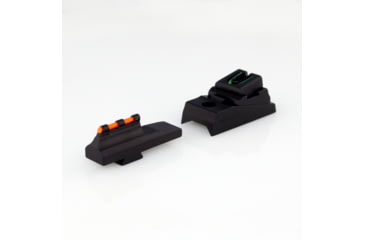 Image of Williams Gun Sight Muzzleloader Fire Sight Set, Thompson/Center with Octagon Barrel, Green/Red, 66654