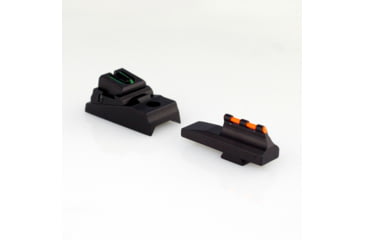 Image of Williams Gun Sight Muzzleloader Fire Sight Set, Thompson/Center with Octagon Barrel, Green/Red, 66654