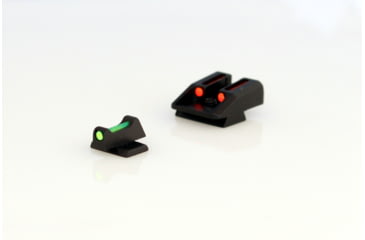 Image of Williams Gun Sight Self Defense Pistol Sights For Taurus Pro PT111, PT140, PT145, PT 745, 24-7s, Green/Red, 70897