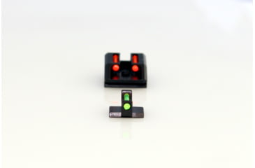 Image of Williams Gun Sight Self Defense Pistol Sights For Taurus Pro PT111, PT140, PT145, PT 745, 24-7s, Green/Red, 70897