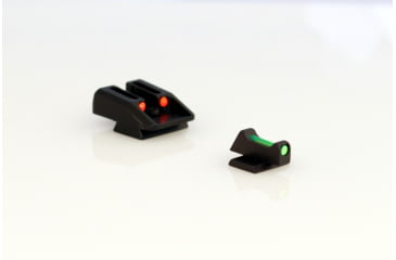 Image of Williams Gun Sight Self Defense Pistol Sights For Taurus Pro PT111, PT140, PT145, PT 745, 24-7s, Green/Red, 70897