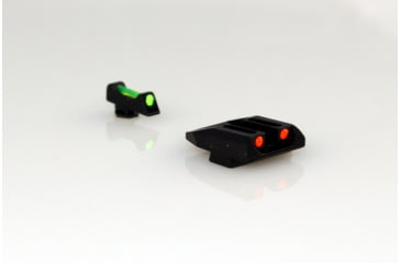 Image of Williams Gun Sight Self Defense Pistol Sights, Glock 17, 19, 22, 23, 24, 26, 27, 33, 34, 35, 37, 38, 39, Green/Red, 56359
