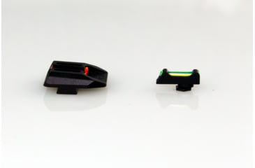 Image of Williams Gun Sight Self Defense Pistol Sights, Glock 17, 19, 22, 23, 24, 26, 27, 33, 34, 35, 37, 38, 39, Green/Red, 56359