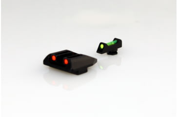 Image of Williams Gun Sight Self Defense Pistol Sights, Glock 20, 21, 29, 30, 31, 32, 36, 41, Green/Red, 71032