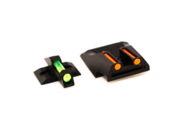 Image of Williams Gun Sight Self Defense Pistol Sights, Ruger LC9 &amp; LC380, Green/Red, 47499