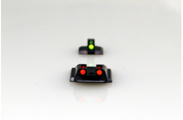 Image of Williams Gun Sight Self Defense Pistol Sights, Ruger LC9 &amp; LC380, Green/Red, 47499