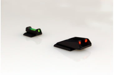 Image of Williams Gun Sight Self Defense Pistol Sights, Ruger LC9 &amp; LC380, Green/Red, 47499