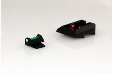 Image of Williams Gun Sight Self Defense Pistol Sights, Ruger SR 1911, Green/Red, 71030