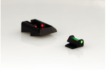 Image of Williams Gun Sight Self Defense Pistol Sights, Ruger SR 1911, Green/Red, 71030