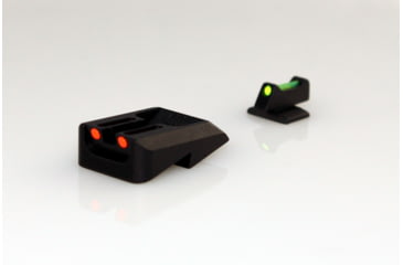 Image of Williams Gun Sight Self Defense Pistol Sights, Ruger SR 1911, Green/Red, 71030