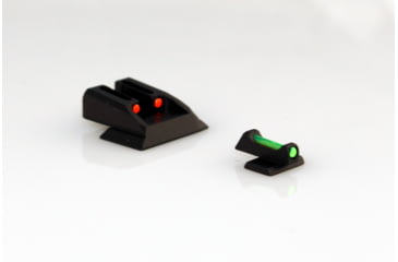 Image of Williams Gun Sight Self Defense Pistol Sights, S&amp;W SD9 &amp; 40VE, Green/Red, 70994, EDEMO1