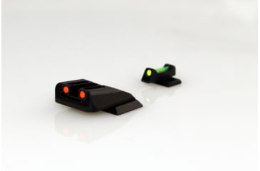 Image of Williams Gun Sight Self Defense Pistol Sights, S&amp;W SD9 &amp; 40VE, Green/Red, 70994, EDEMO1