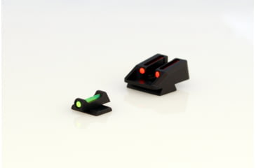 Image of Williams Gun Sight Self Defense Pistol Sights, Taurus 1911/809, Green/Red, 70947