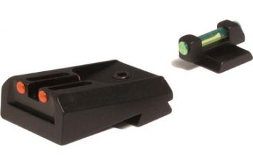 Image of Williams Gun Sight Self Defense Pistol Sights For Kimber 1911, Green/Red, 70943
