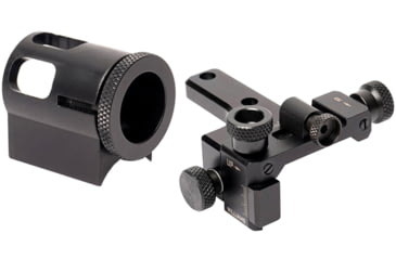 Image of Williams Gun Sight Western Precision Micro Adjustment Sight Set, CVA Optima/Accura/Wolf Series, Black, 638129