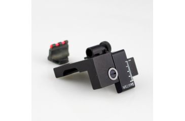 Image of Williams Gun Sight Winchester 94 Side Eject Ranger 5d Fire Sight Set, Black/Red, 70862
