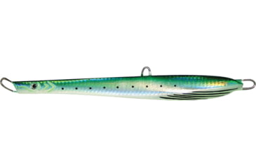 Image of Williamson Abyss Speed Jig, 7/0 Assist Hook, Sinking, Green, 3 1/2oz, 6 1/2in, ASJ100G